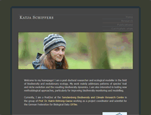 Tablet Screenshot of katja-schiffers.eu